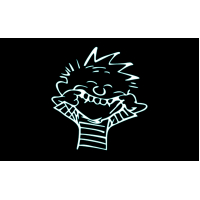 Sticker Calvin Happy